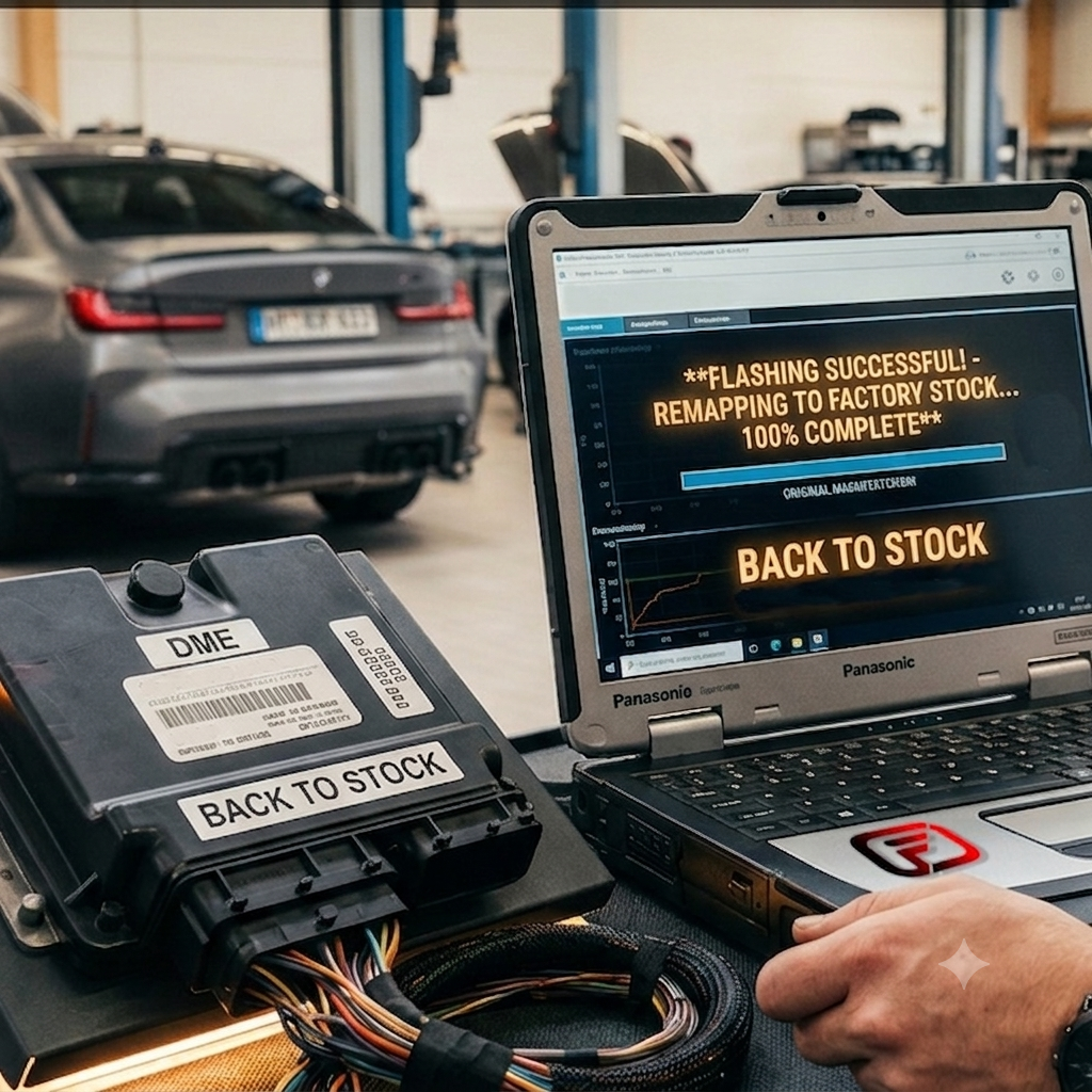 Motorsteuergerät Remapping - Back to Stock