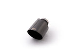 REMUS Endrohr Ø 115 mm schräg, lasergraviert, Blackchrome 000680SABR