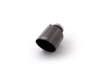 REMUS Endrohr Ø 115 mm schräg, lasergraviert, Blackchrome 000680SABR