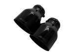 Bull-X Endrohrset: Typ 1 scharf schwarz 100mm 64mm